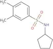 N-Cyclopentyl-3,4-dimethylbenzene-1-sulfonamide