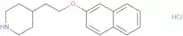 4-[2-(Naphthalen-2-yloxy)ethyl]piperidine hydrochloride