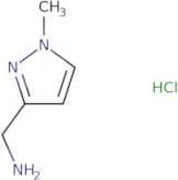 (1-Methylpyrazol-3-yl)methanamine hydrochloride