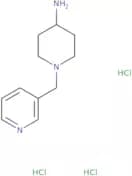 1-(Pyridin-3-ylmethyl)piperidin-4-amine trihydrochloride