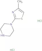 1-(4-Methyl-thiazol-2-yl)-piperazine dihydrochloride