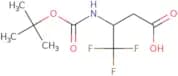 3-{[(tert-butoxy)carbonyl]amino}-4,4,4-trifluorobutanoic acid