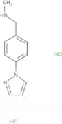 N-Methyl-1-[4-(1H-pyrazol-1-yl)phenyl]methanamine dihydrochloride
