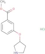 Methyl 3-(pyrrolidin-3-yloxy)benzoate hydrochloride