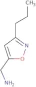 1-(3-Propylisoxazol-5-yl)methanamine