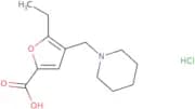 5-Ethyl-4-piperidin-1-ylmethyl-furan-2-carboxylic acid hydrochloride