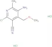 5-Amino-2-chloro-4-methoxymethyl-6-methyl-nicotinonitrile dihydrochloride