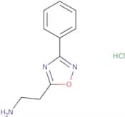 2-(3-Phenyl-[1,2,4]oxadiazol-5-yl)-ethylaminehydrochloride