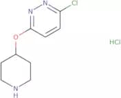 3-Chloro-6-(piperidin-4-yloxy)-pyridazine hydrochloride