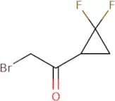 2-Bromo-1-(2,2-difluorocyclopropyl)ethan-1-one