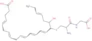 S-[(1R,2E,4E,6Z,9Z,12Z)-15-Carboxy-1-[(1S,3Z)-1-hydroxy-3-hexen-1-yl]-2,4,6,9,12-pentadecapentaen-…