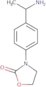 3-[4-(1-Aminoethyl)phenyl]-1,3-oxazolidin-2-one