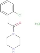 2-(2-Chlorophenyl)-1-(piperazin-1-yl)ethan-1-one hydrochloride