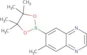 6-Methyl-7-(tetramethyl-1,3,2-dioxaborolan-2-yl)quinoxaline