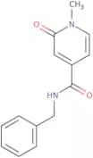N-Benzyl-1-methyl-2-oxo-1,2-dihydropyridine-4-carboxamide