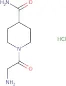 1-(2-Aminoacetyl)piperidine-4-carboxamide hydrochloride