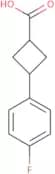 3-(4-Fluorophenyl)cyclobutane-1-carboxylic acid