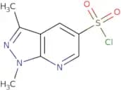 1,3-Dimethyl-1H-pyrazolo[3,4-b]pyridine-5-sulfonyl chloride