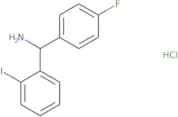 (4-Fluorophenyl)(2-iodophenyl)methanamine hydrochloride