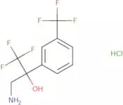 3-Amino-1,1,1-trifluoro-2-[3-(trifluoromethyl)phenyl]propan-2-ol hydrochloride