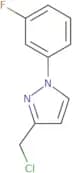 3-(Chloromethyl)-1-(3-fluorophenyl)-1H-pyrazole