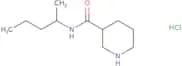 N-(Pentan-2-yl)piperidine-3-carboxamide hydrochloride
