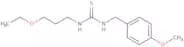 3-(3-Ethoxypropyl)-1-[(4-methoxyphenyl)methyl]thiourea