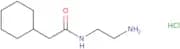N-(2-Aminoethyl)-2-cyclohexylacetamide hydrochloride