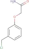 2-[3-(Chloromethyl)phenoxy]acetamide