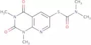 1-({1,3-Dimethyl-2,4-dioxo-1H,2H,3H,4H-pyrido[2,3-d]pyrimidin-6-yl}sulfanyl)-N,N-dimethylformamide