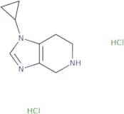 1-Cyclopropyl-1H,4H,5H,6H,7H-imidazo[4,5-c]pyridine dihydrochloride