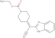 Ethyl 4-[1H-1,3-benzodiazol-2-yl(cyano)methylidene]piperidine-1-carboxylate