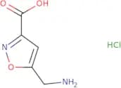 5-(Aminomethyl)-1,2-oxazole-3-carboxylic acid hydrochloride