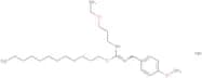 N-[(Dodecylsulfanyl)({[(4-methoxyphenyl)methyl]amino})methylidene]-3-ethoxypropan-1-amine hydrobro…