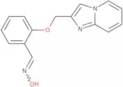 N-[(2-{Imidazo[1,2-a]pyridin-2-ylmethoxy}phenyl)methylidene]hydroxylamine