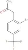 1-[2-Bromo-4-(trifluoromethyl)phenyl]propan-2-one