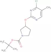 (R)-3-(4-Chloro-5-methyl-pyrimidin-2-yloxy)-pyrrolidine-1-carboxylic acid tert-butyl ester
