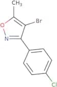 4-Bromo-3-(4-chlorophenyl)-5-methyl-1,2-oxazole