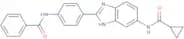 N-[4-(5-Cyclopropanecarboxamido-1H-benzimidazol-2-yl)phenyl]benzamide