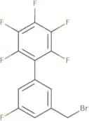 1-[3-(Bromomethyl)-5-fluorophenyl]-2,3,4,5,6-pentafluorobenzene