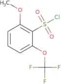 2-Methoxy-6-(trifluoromethoxy)benzene-1-sulfonyl chloride