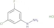 (3-Chloro-5-fluorophenyl)hydrazine hydrochloride