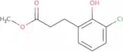 Methyl 3-(3-chloro-2-hydroxyphenyl)propanoate