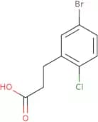 3-(5-Bromo-2-chlorophenyl)propanoic acid