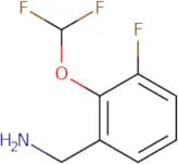 [2-(Difluoromethoxy)-3-fluorophenyl]methanamine