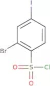 2-Bromo-4-iodobenzene-1-sulfonyl chloride