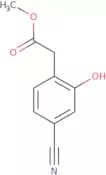 Methyl 2-(4-cyano-2-hydroxyphenyl)acetate