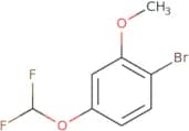 1-Bromo-4-(difluoromethoxy)-2-methoxybenzene