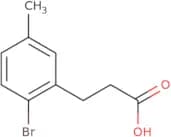 3-(2-Bromo-5-methylphenyl)propanoic acid