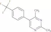 2,4-Dimethyl-5-[4-(trifluoromethyl)phenyl]pyrimidine